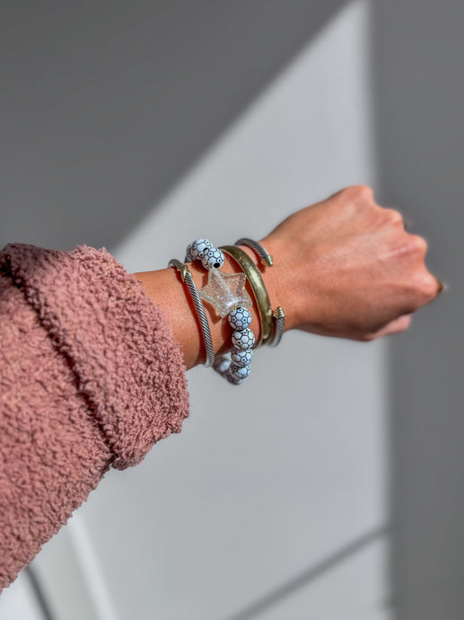Soccer Star Gameday stretch bracelet
