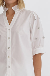 The Elevated White button up