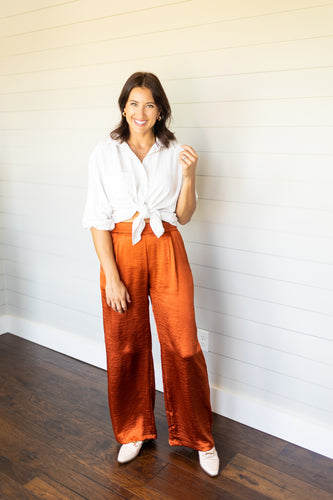 The Julian satin pants