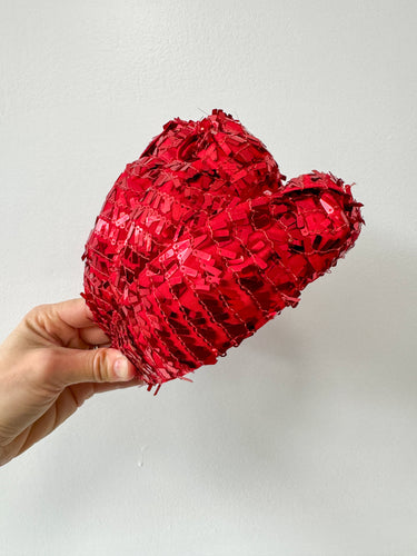 Red dangly sequin Valentine Headband