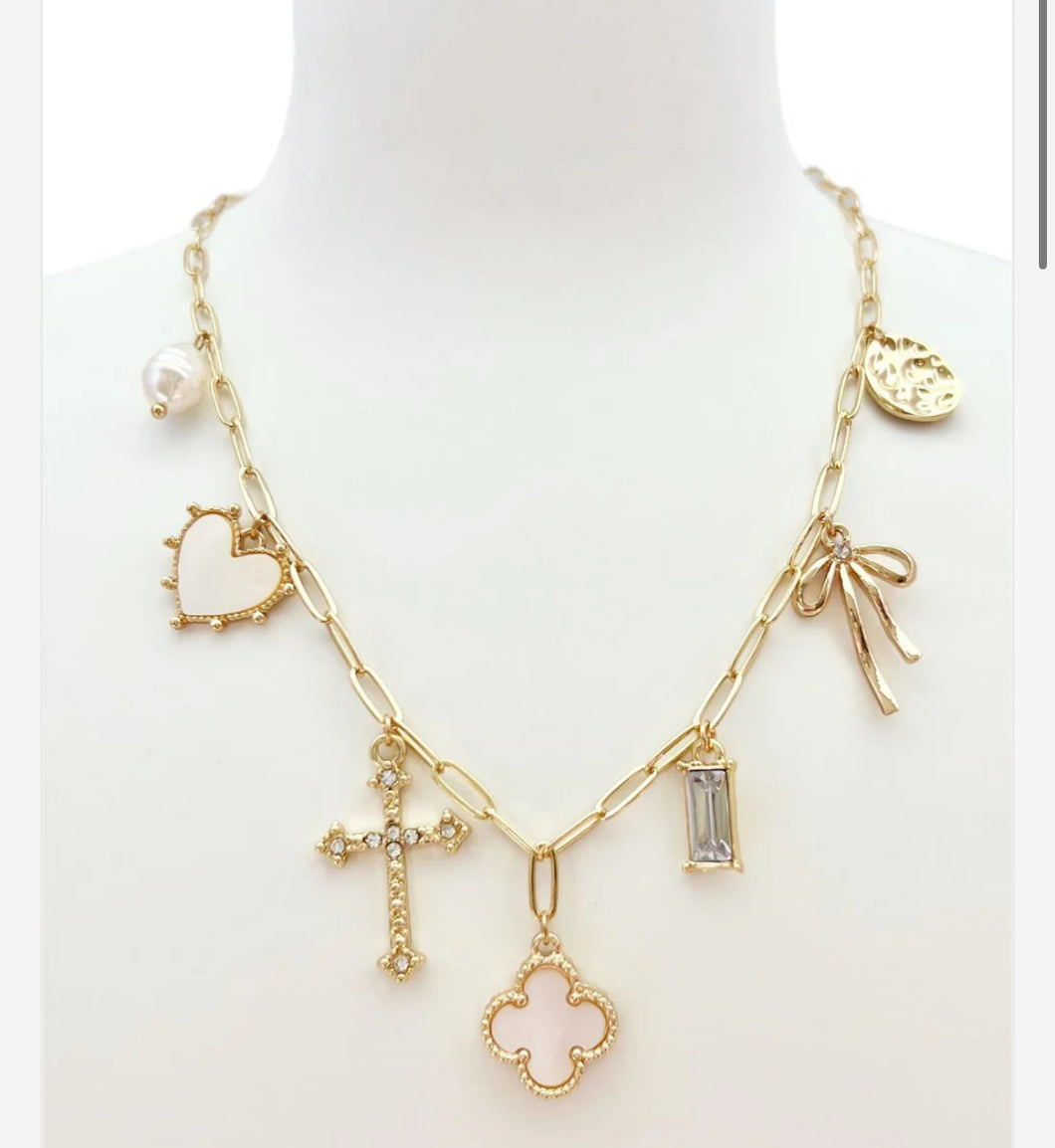 Demure Charm necklace