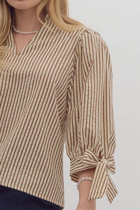 Nixie striped top