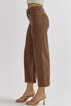 Load image into Gallery viewer, Stevie Wide leg pants in brown