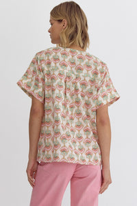 The Social Butterfly top