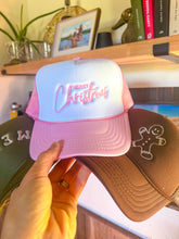 Load image into Gallery viewer, Christmas trucker hats