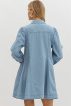 Load image into Gallery viewer, Roam Freely denim dress