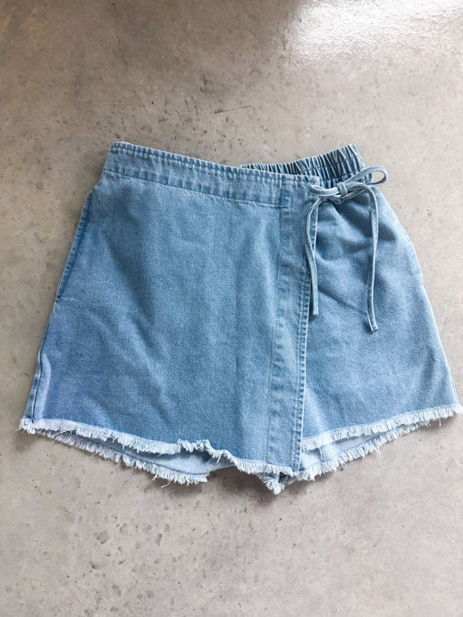 Denim Skort ✨🦋🩵