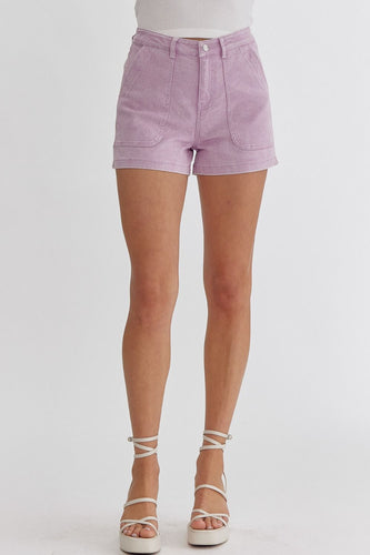The Charlotte shorts in lavender