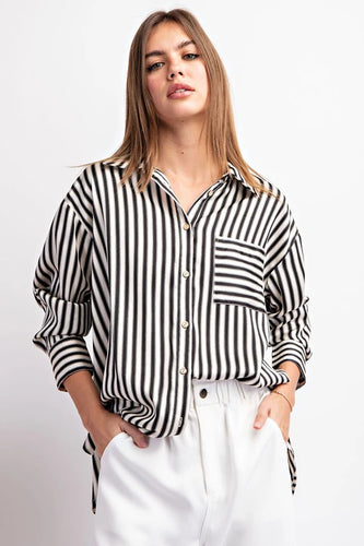 For the Love of stripes top